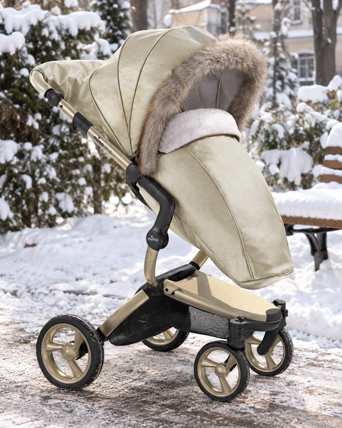 Zimski set za Xari bebi kolica champagne S1999-23